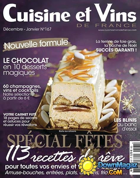 Vu dans le magazine Cuisine et Vins de France