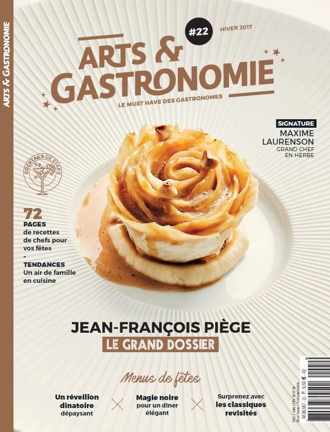 Vu dans le magazine Art et Gastronomie, une recette de Foie Gras haute en couleurs !