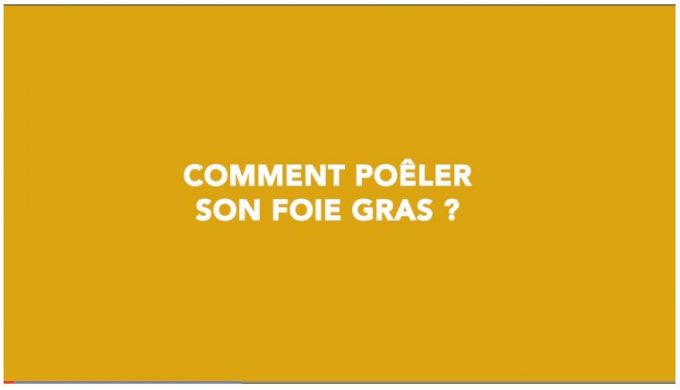 Les astuce du Chef Guy Krenzer pour poêler son Foie Gras sur Femmeactuelle.fr