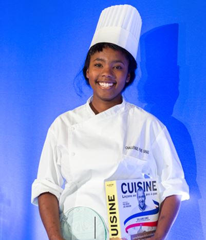 Nicaury Faure, lauréate du Challenge Foie Gras 2017 des Jeunes Créateurs Culinaires !