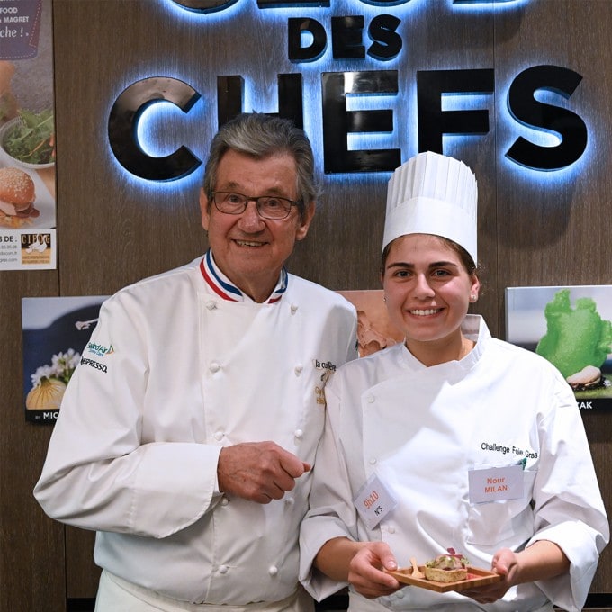 Nour Milan remporte le 3e Prix du Challenge Foie Gras 2019 des Jeunes Créateurs Culinaires