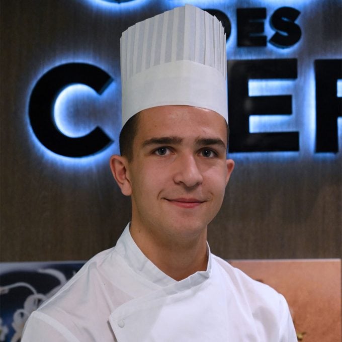 Étienne Pihery, lauréat du 4e Prix du Challenge Foie Gras 2019 des Jeunes Créateurs Culinaires