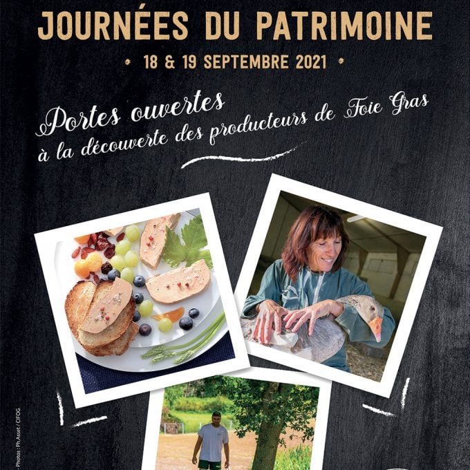 Journées du Patrimoine : Voyage dans le Sud-Ouest en avant-première des portes ouvertes des producteurs de Foie Gras