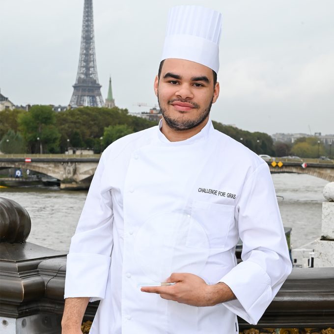 Florian Jurad-Christe lauréat de la 20e édition du Challenge Foie Gras des Jeunes Créateurs Culinaires !