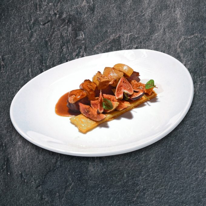 Magret et Foie Gras au miel de mes Hautes-Vosges