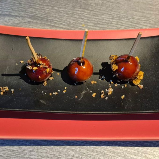 Trilogie de sucettes au Foie Gras